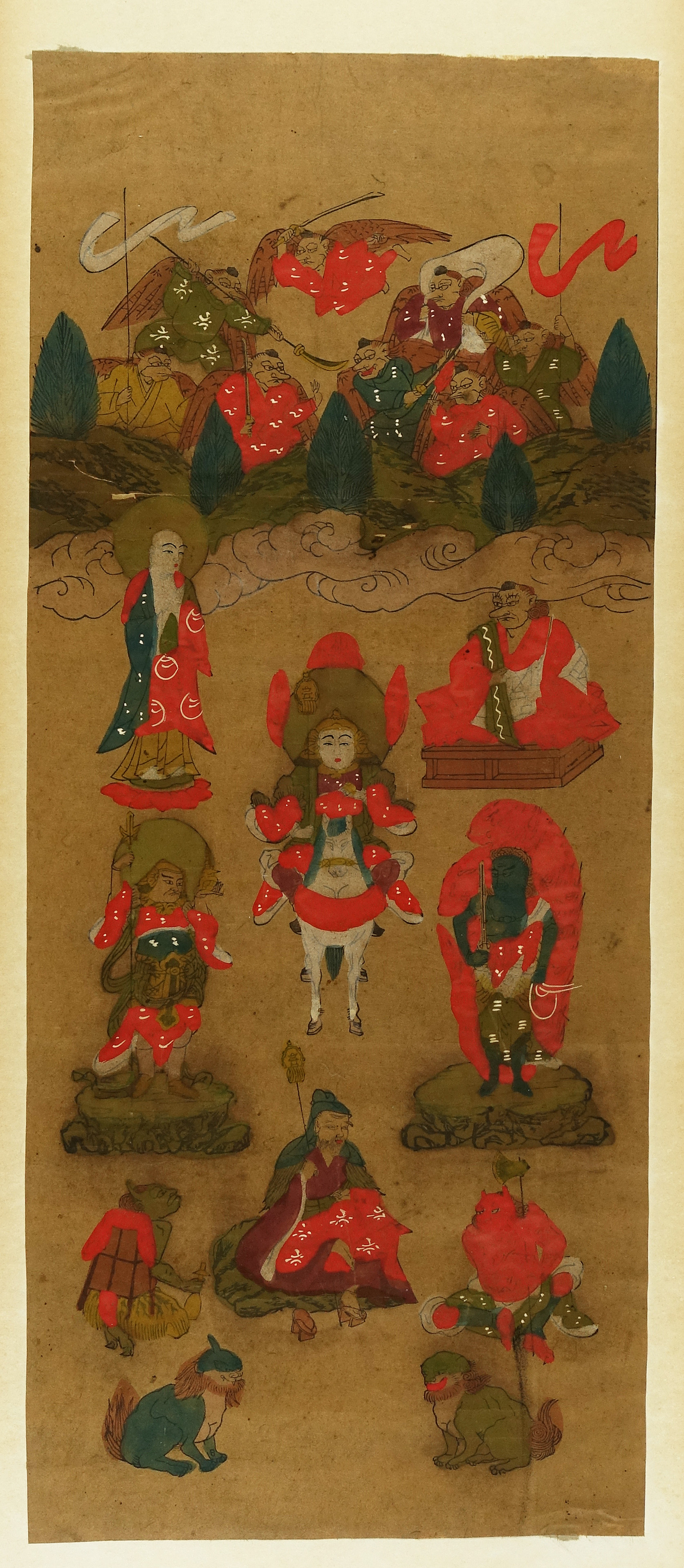 特価定番英泉　天神像　（宗教・仏教版画）　英泉画 歌舞伎絵、役者絵