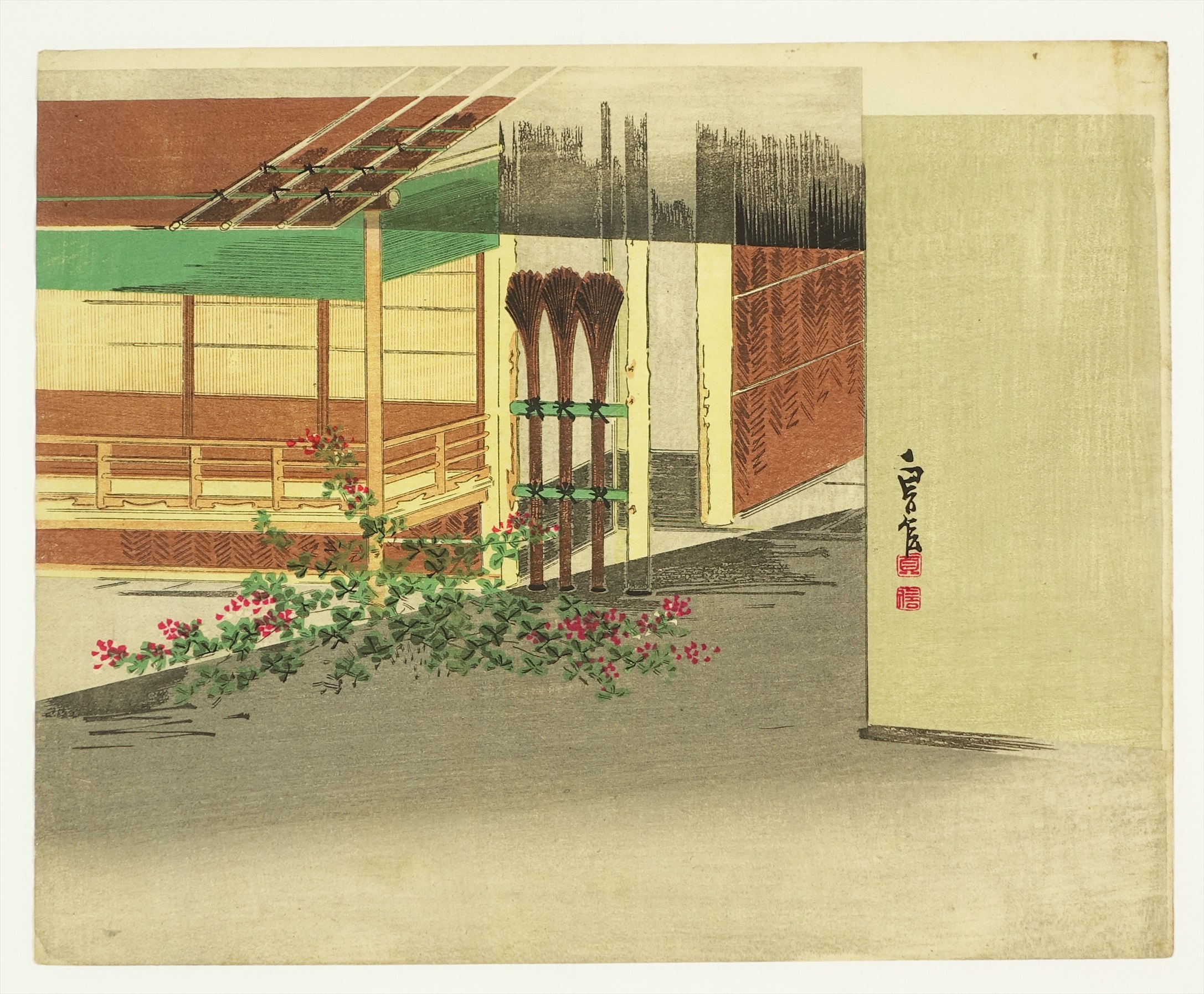 真作】無名庵第18世/寺崎方堂/箒画賛/ハケ図/掛軸/名家伝来/Z-878 幅広い