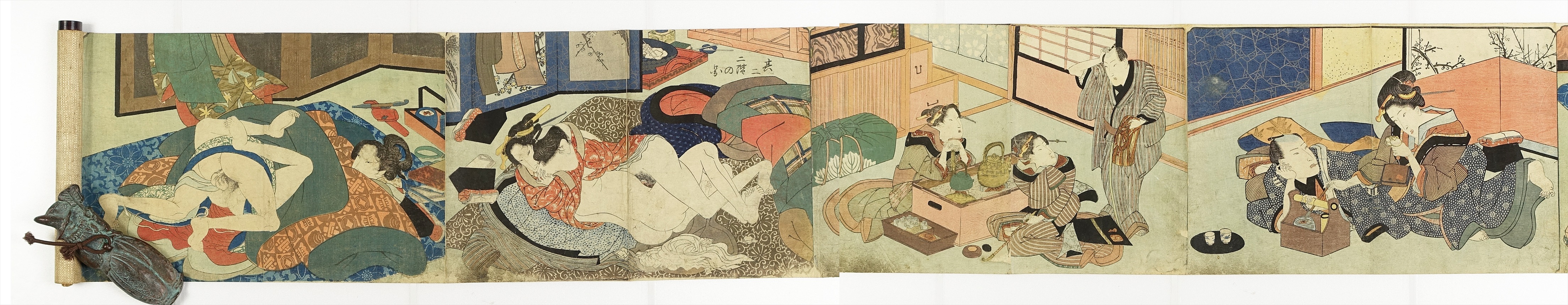 柳川重信 天野浮橋 （春画 春本 Shunga） | 山星書店 浮世絵 Yamaboshi 
