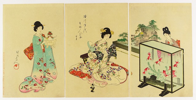 山名將夫、回想のふたり、希少な画集より、新品高級額、額装付、状態 